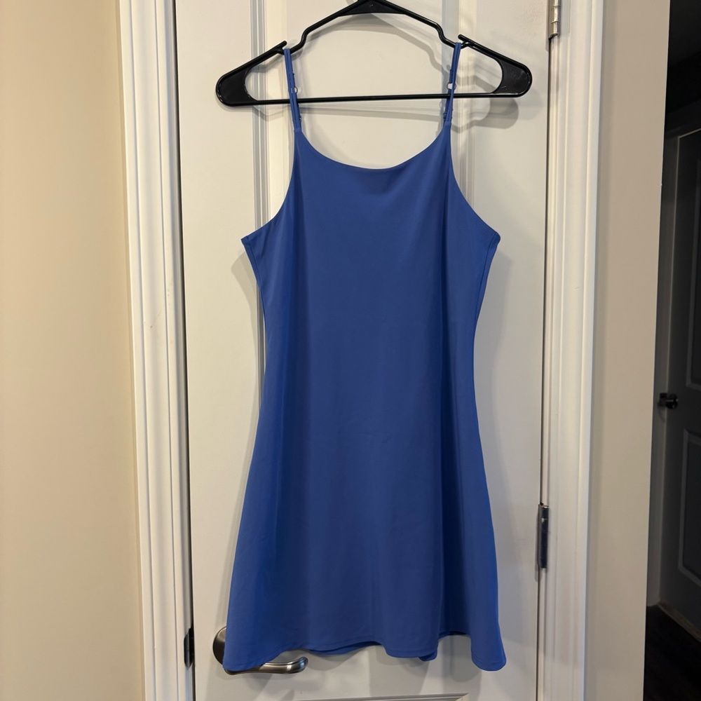 abercrombie kids Blue Spaghetti Strap Slip Dress